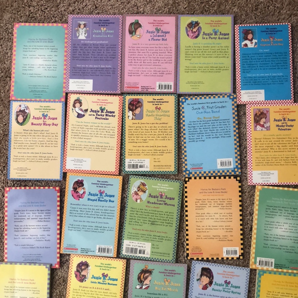 Junie B. Jones Children's Book by Barbara Park lot of 25 - Picture 3 of 3